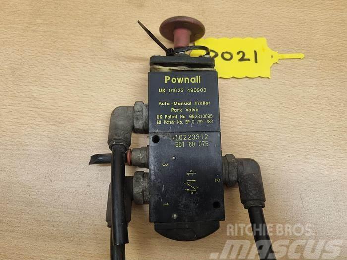  Pownall auto-manual trailer park valve 10223312 Náhradné diely nezaradené