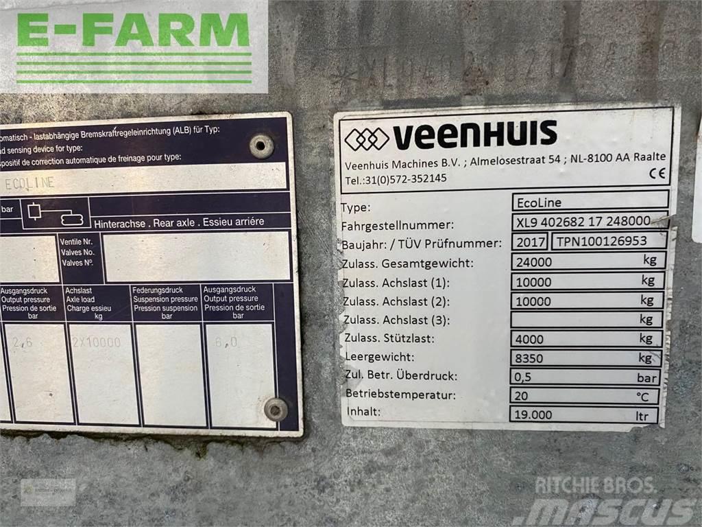 Veenhuis eco line 19000 liter Rozmetadlá maštaľného hnoja
