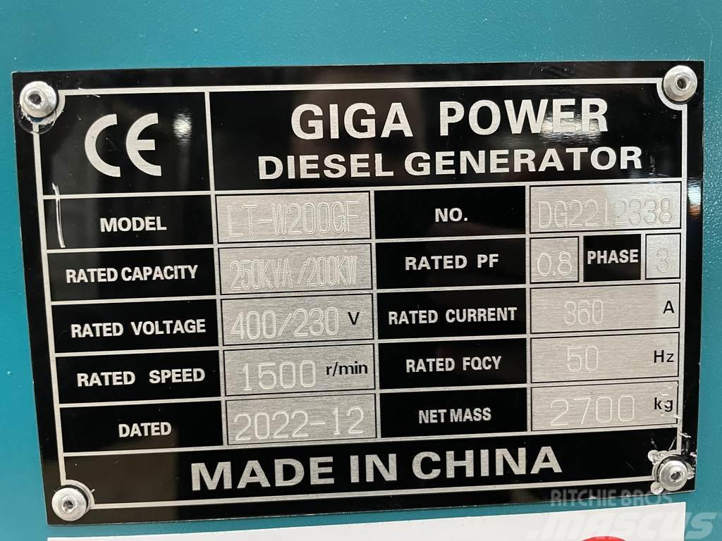  Giga power LT-W200GF 250KVA Silent set Ostatné generátory