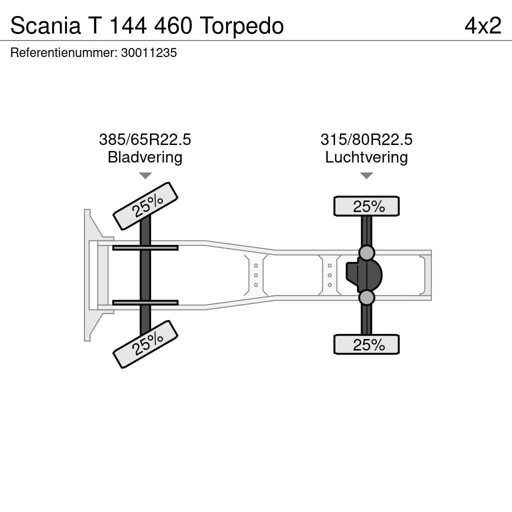 Scania T 144 460 Torpedo Ťahače
