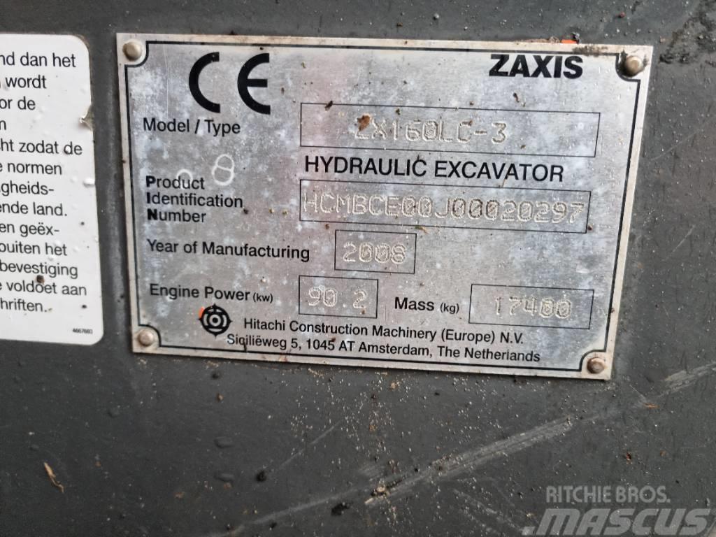 Hitachi ZX 160 Pásové rýpadlá