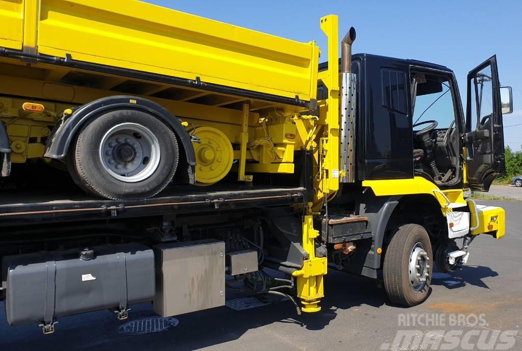 Iveco Truck 6x6 Road Rail HDS Dvojcestné rýpadlá