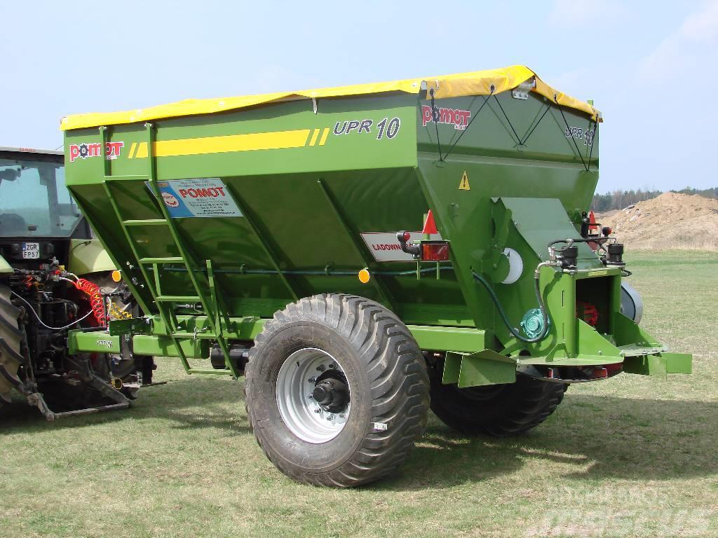 Pomot UPR 10 tones fertilizer and lime spreader, DIRECT Rozmetadlá priemyselných hnojív