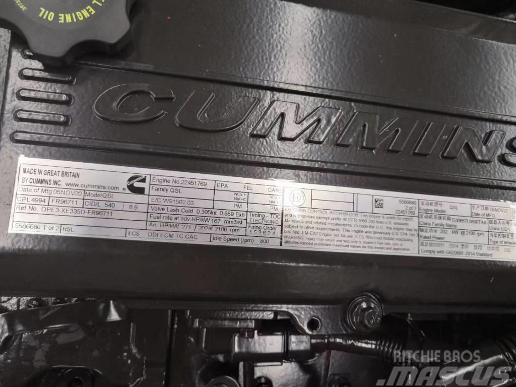 Cummins QSL9 CPL4994 construction machinery engine Motory