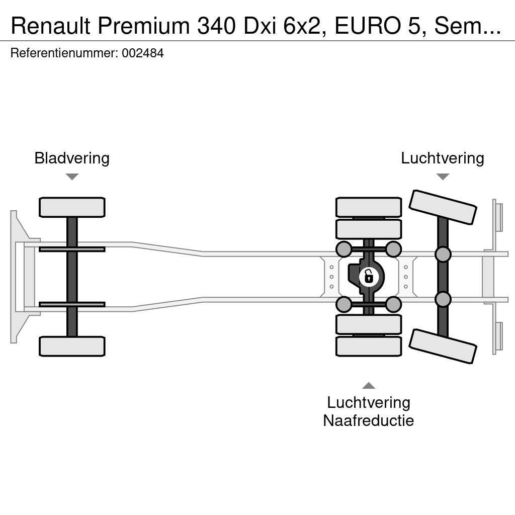 Renault Premium 340 Dxi 6x2, EURO 5, Semat Zoeller Smetiarske vozidlá