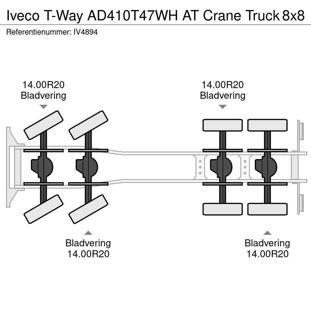 Iveco T-Way AD410T47WH AT Crane Truck Univerzálne terénne žeriavy