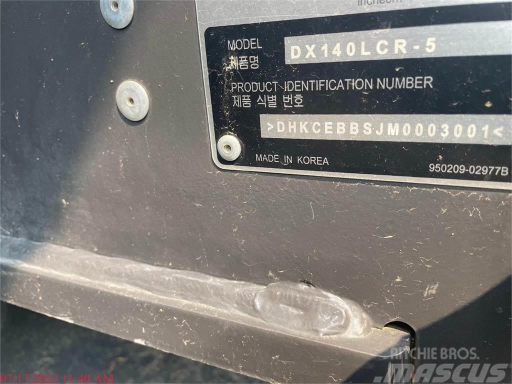 Doosan DX140 LC-5 Pásové rýpadlá