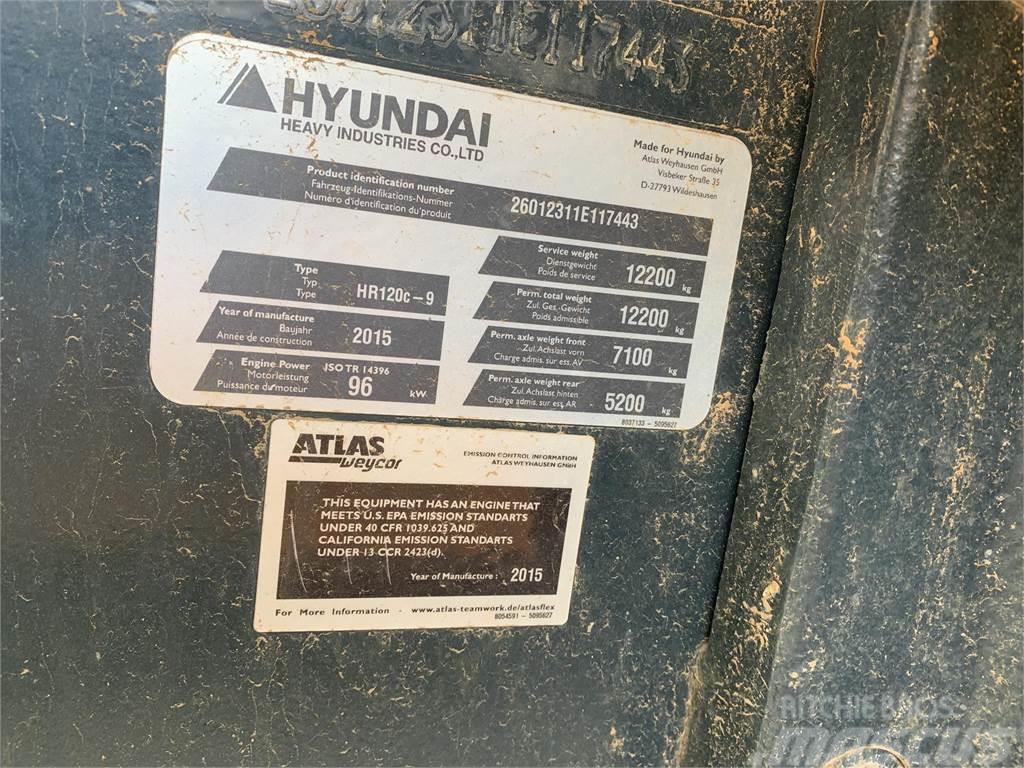 Hyundai HR120C-9 Tandemové valce