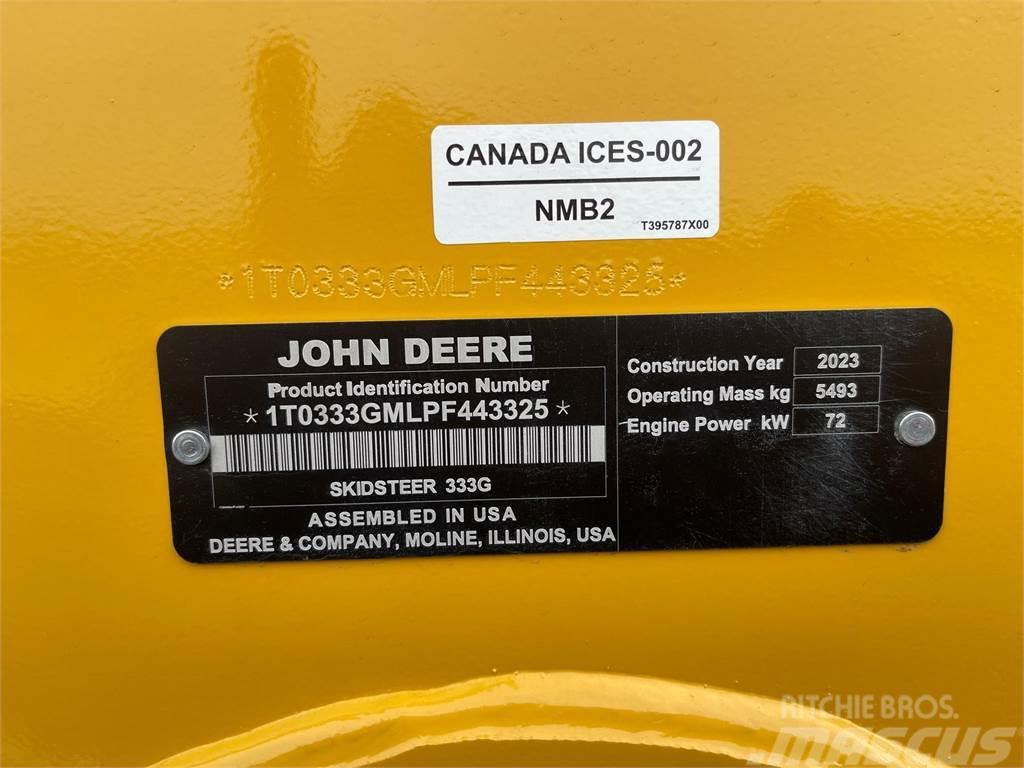 John Deere 333G Lesné mulčovače