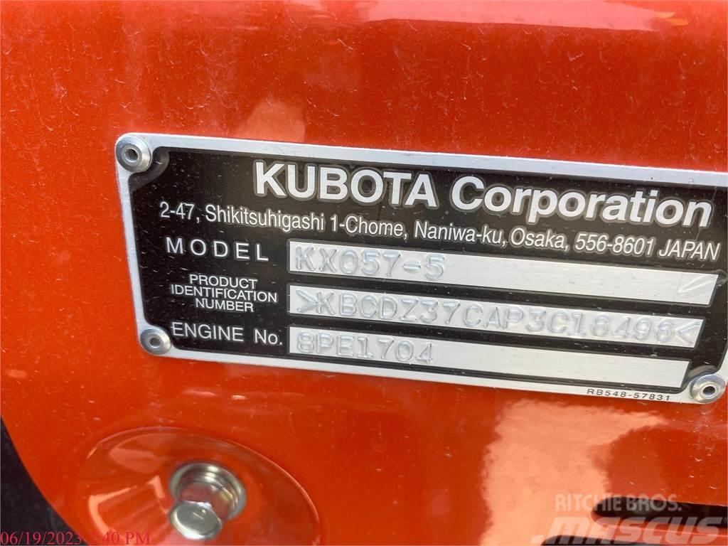 Kubota KX057-5 Pásové rýpadlá