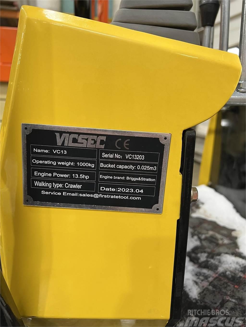  VICSEC VC13 Mini rýpadlá < 7t