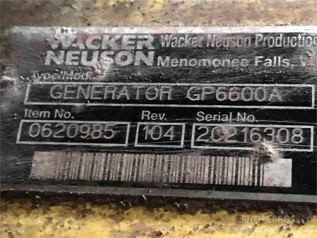 Wacker Neuson GP6600A Ostatné generátory