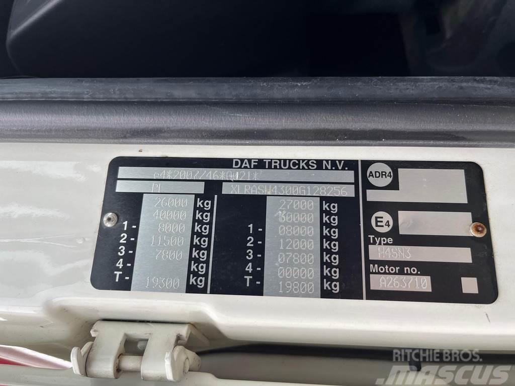 DAF XF510 6X2 EURO 6 + RETARDER + HOOKLIFT 22T. Hákový nosič kontajnerov
