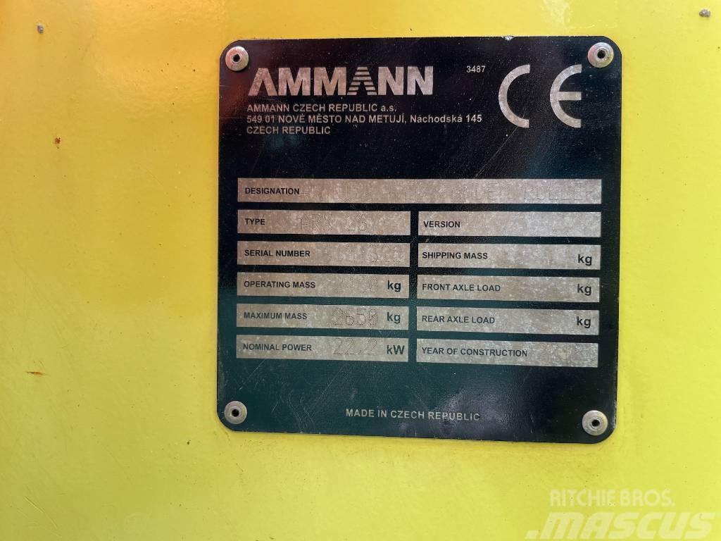 Ammann ARX 26 Tandemové valce