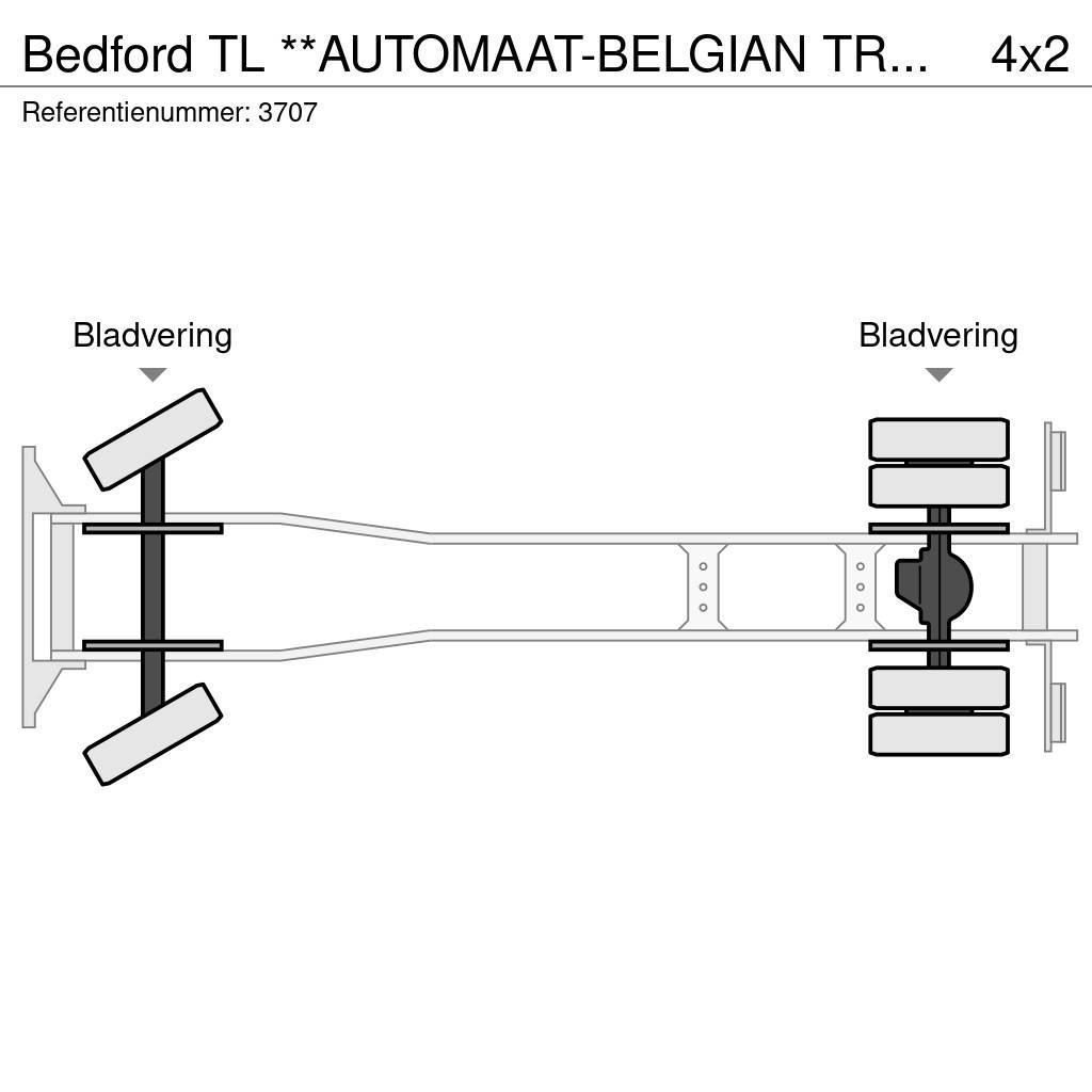 Bedford TL **AUTOMAAT-BELGIAN TRUCK** Hasičské vozy
