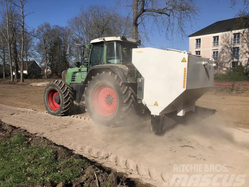  amag Bindemittelstreuer 5 m³ Heckanbau Traktor Recyklovače asfaltu