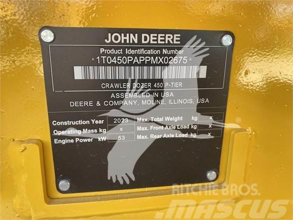 John Deere 450P LGP Pásové dozéry