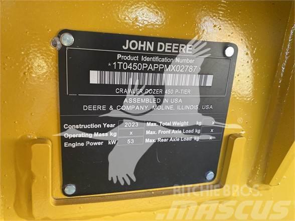 John Deere 450P XLT Pásové dozéry
