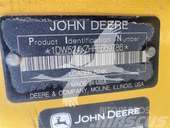 John Deere 524K Kolesové nakladače