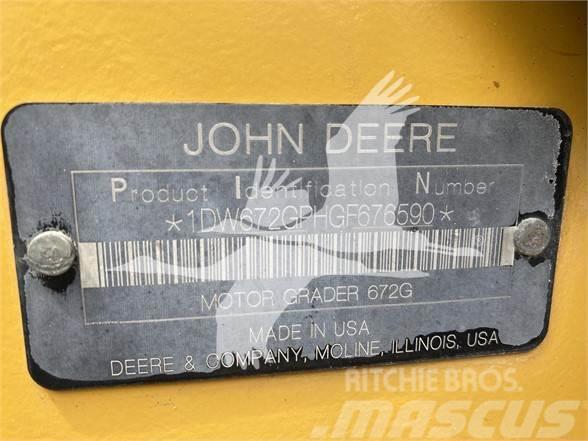 John Deere 672GP Grejdery