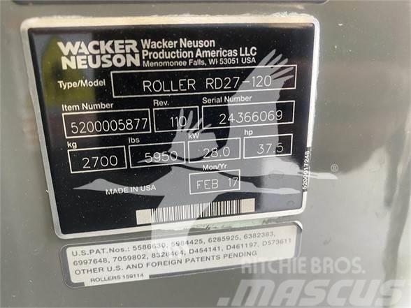 Wacker Neuson RD27-120 Ťahačové valce