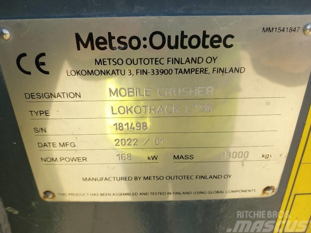 Metso Lokotrack LT 96 Mobilné drviče