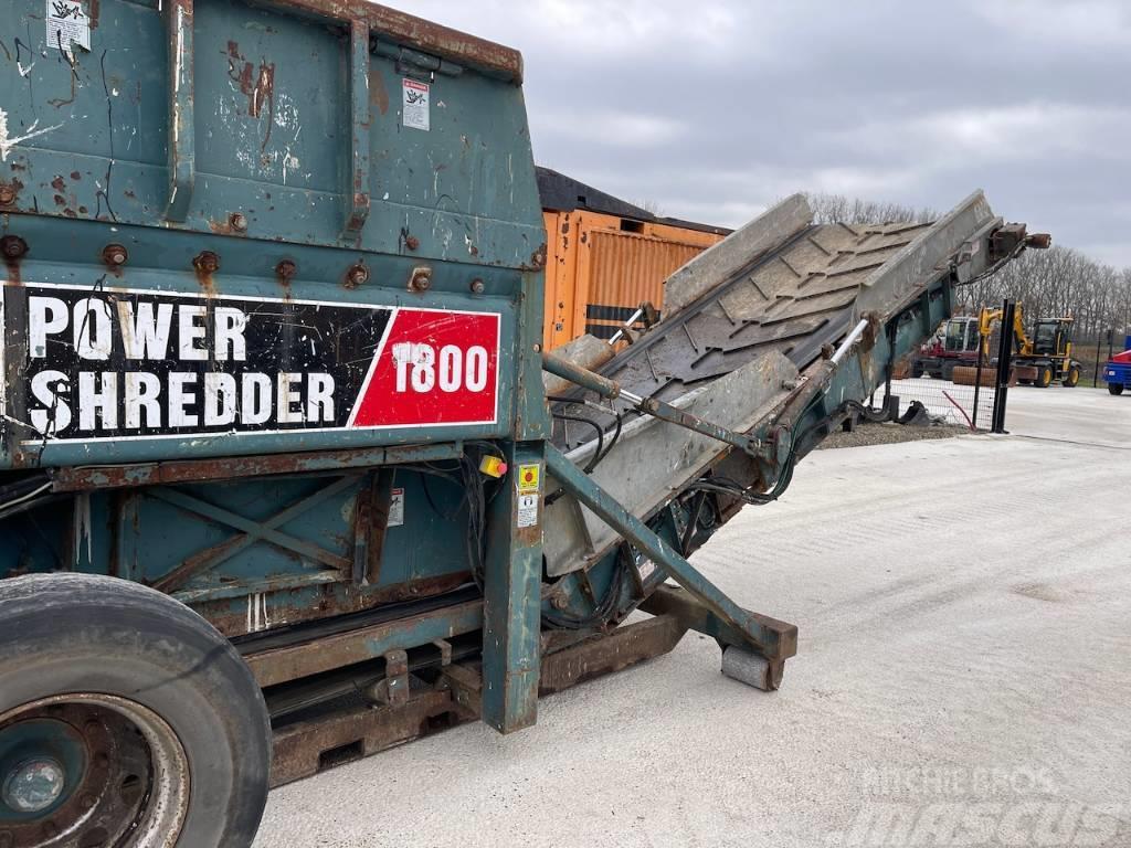 PowerScreen Powershredder 1800 Drviče odpadu
