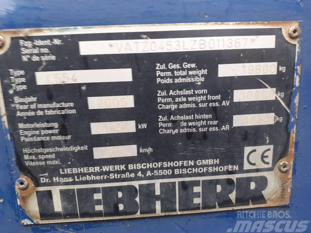Liebherr L 554 Kolesové nakladače