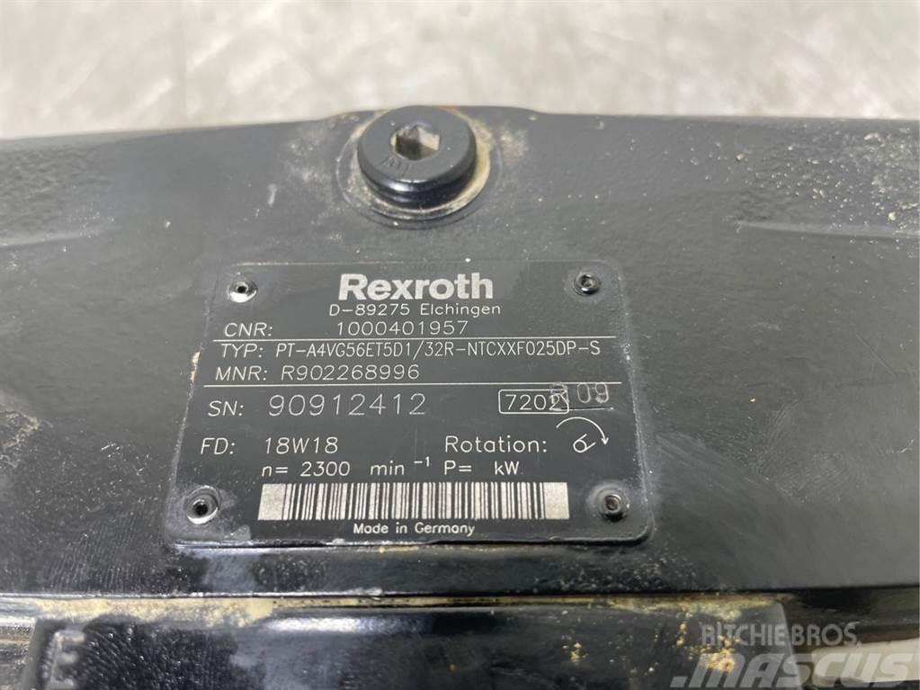 Wacker Neuson 1000401957-Rexroth A4VG56ET5D1/32R-Drive pump Hydraulika