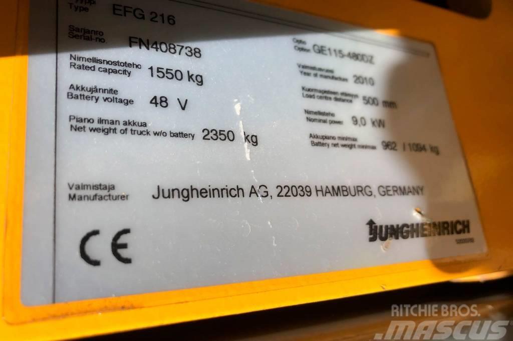 Jungheinrich EFG 216 Akumulátorové vozíky