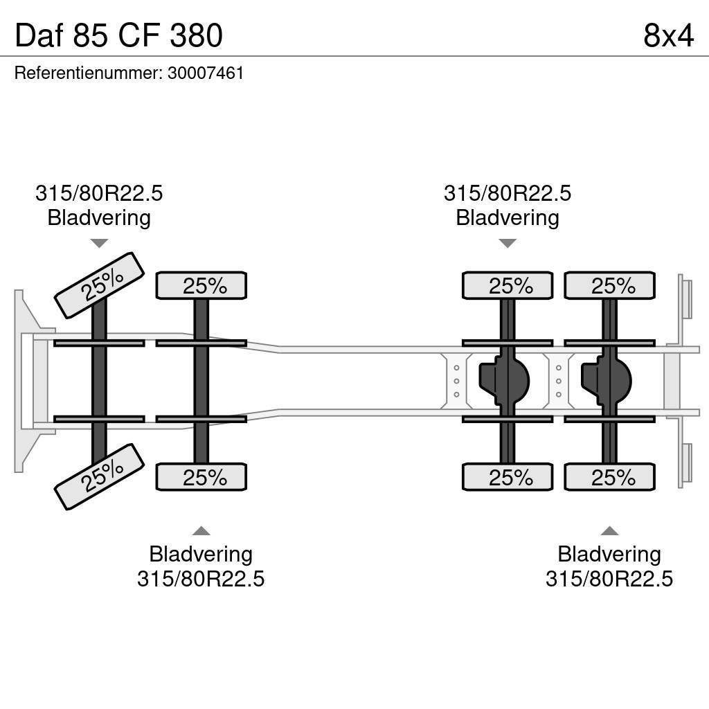 DAF 85 CF 380 Kombinované/Čerpacie cisterny