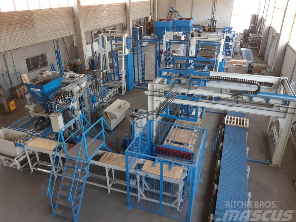 Metalika Concrete Block Manufacturing Plant (Line) Stroje na výrobu betónových prefabrikátov