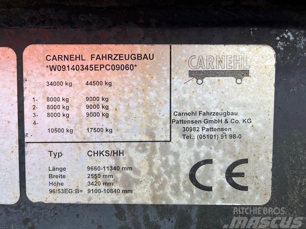 Carnehl CHKS/HH BOX L=7900 mm Sklápacie návesy