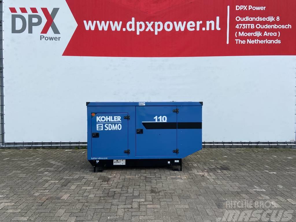 Sdmo J110 - 110 kVA Generator - DPX-17106 Naftové generátory