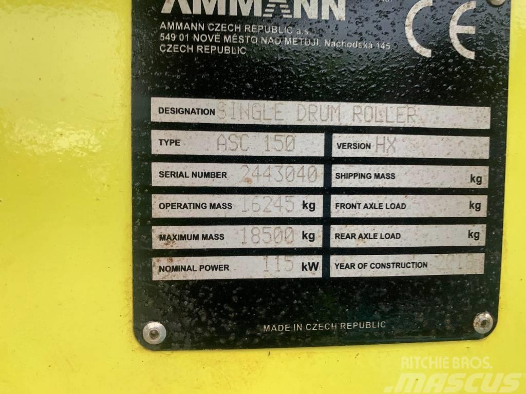 Ammann ASC 150 HX Ťahačové valce
