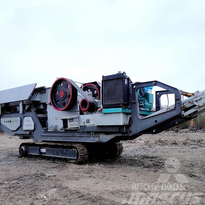 Liming YG935E69L Crawler type Mobile Crushing Plant Linky na spracovanie kameniva