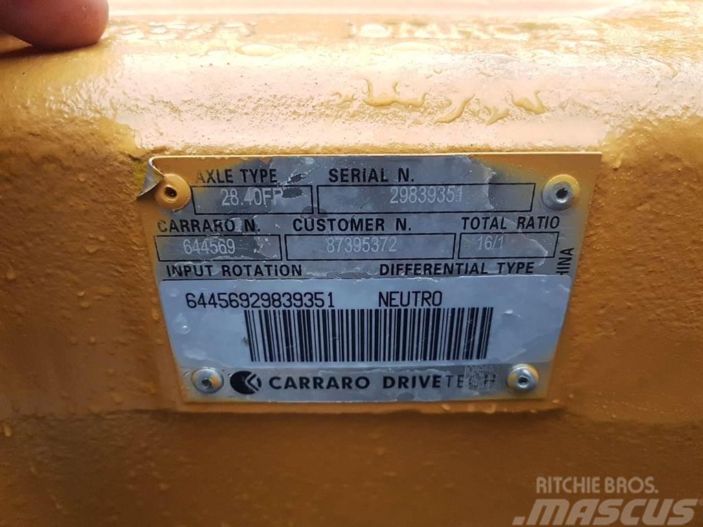 Carraro 28.40FR-644569-Axle/Achse/As Nápravy