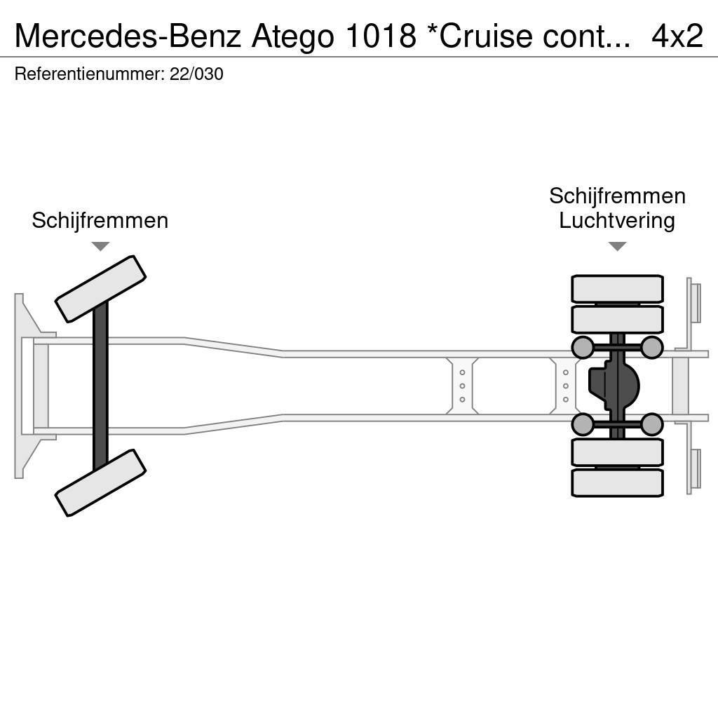 Mercedes-Benz Atego 1018 *Cruise control*Airco*Achteruitrijcamer Nákladné automobily na prepravu zvierat