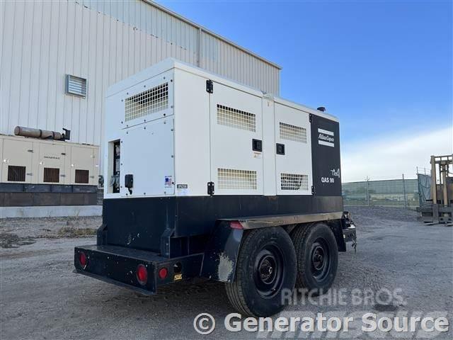 Atlas Copco 72 kW - FOR RENT Naftové generátory