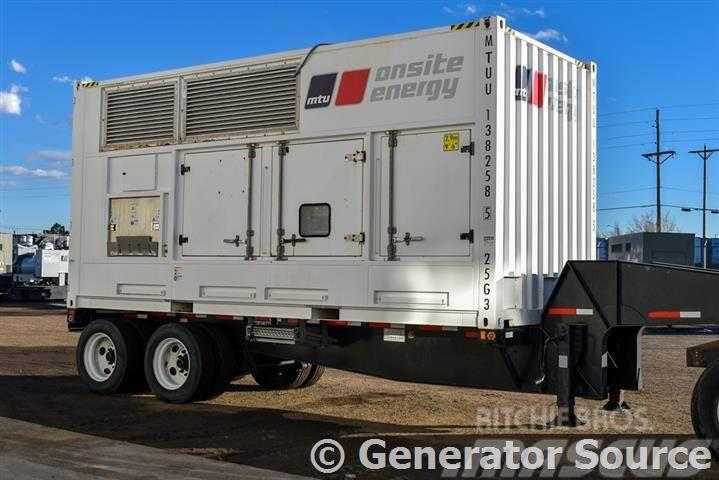 MTU 550 kW - ON RENT Naftové generátory