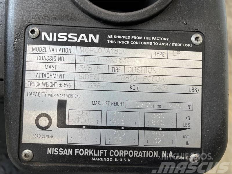 Nissan MCPL01A18LV Iné