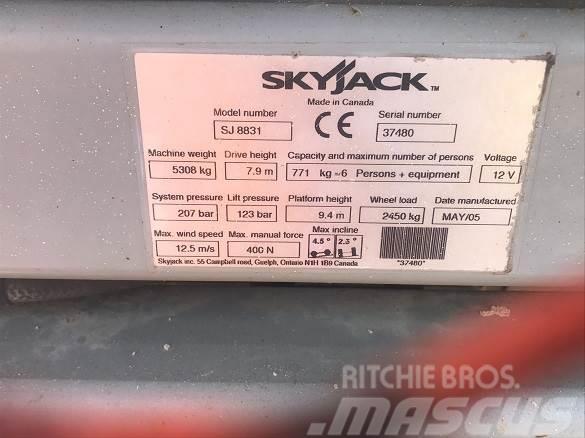 SkyJack SJ8831 Ďalšie zdvíhacie zariadenia a plošiny