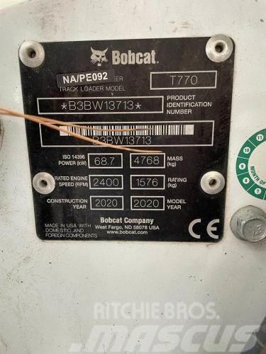 Bobcat T770HFJ suspension Šmykom riadené nakladače
