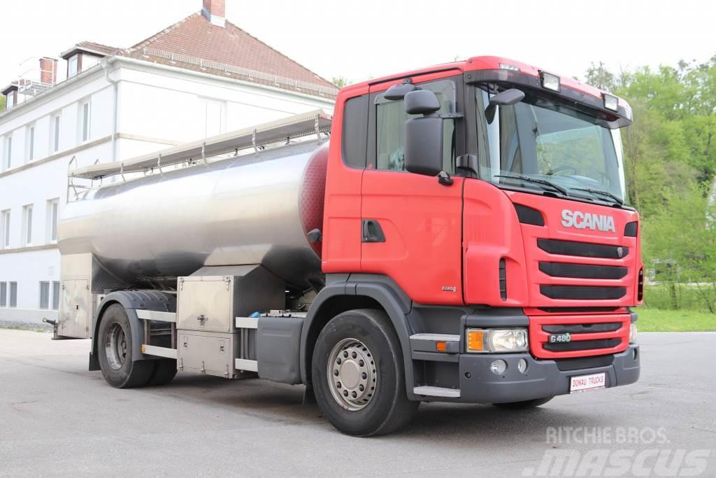 Scania G480 E6 Milch Isoliert 11.000L 3 Kammern Pumpe Cisternové nákladné vozidlá