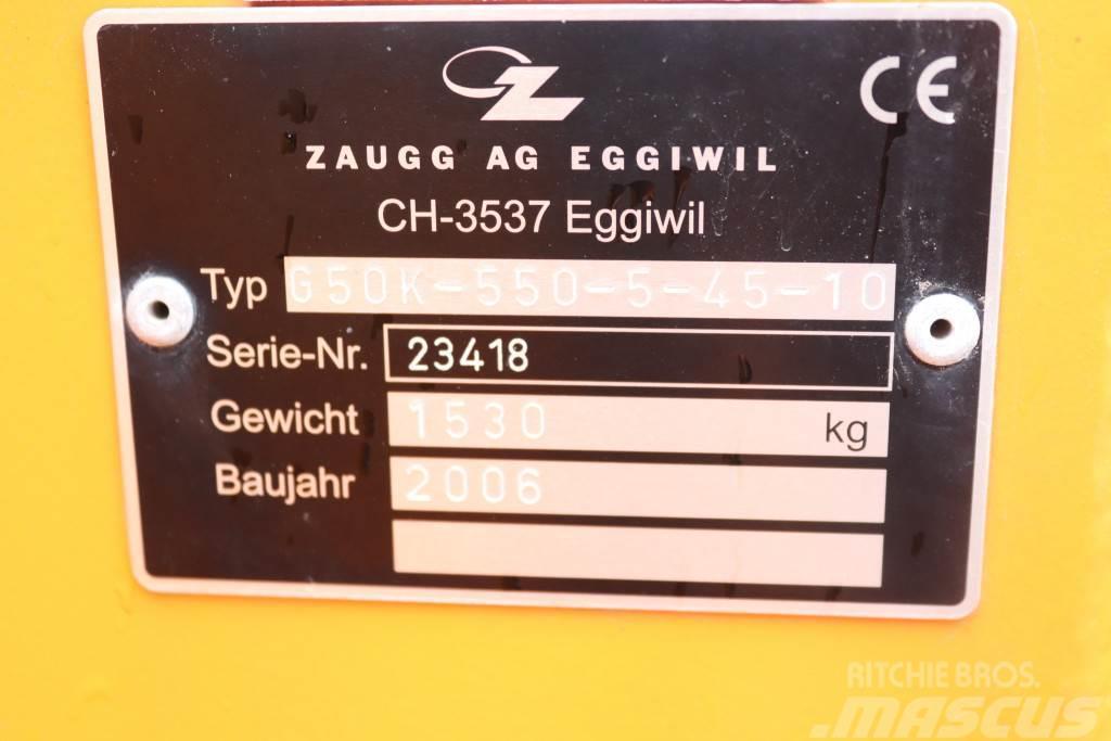  Zaugg G50K-550-5-45-10 Schneepflug 5,50m breit Iné