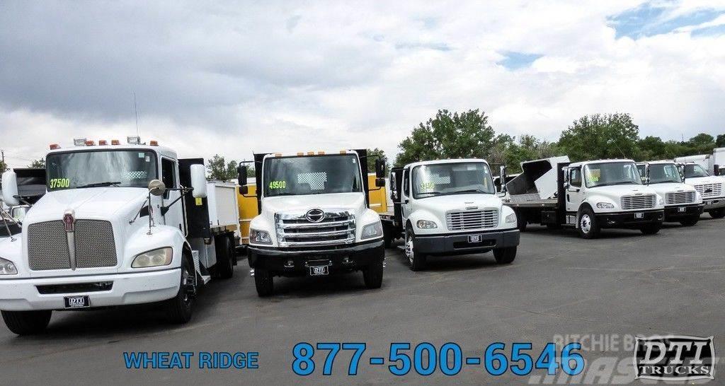 Peterbilt 337, 24' Flatbed, Diesel, Auto, 3,000 Lbs Lift Gat Plošinové nákladné automobily/nákladné automobily so sklápacími bočnicami