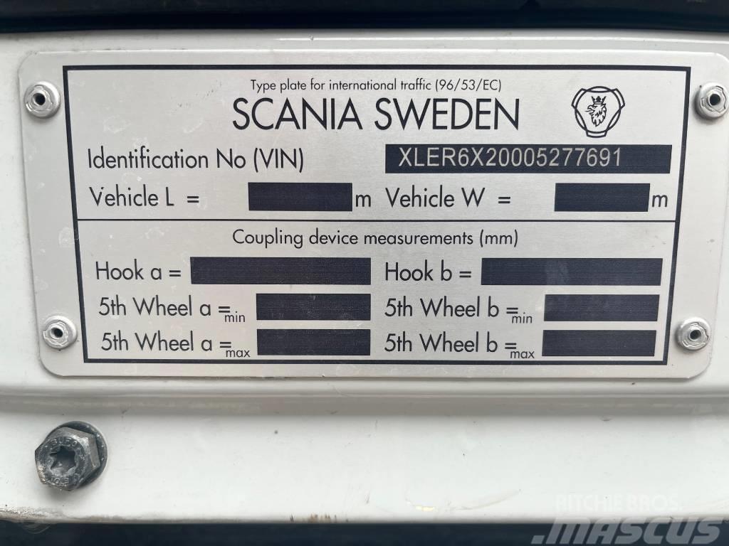 Scania R 480 XPI  HDS-Effer 655S Žeriavy pre ťažký terén