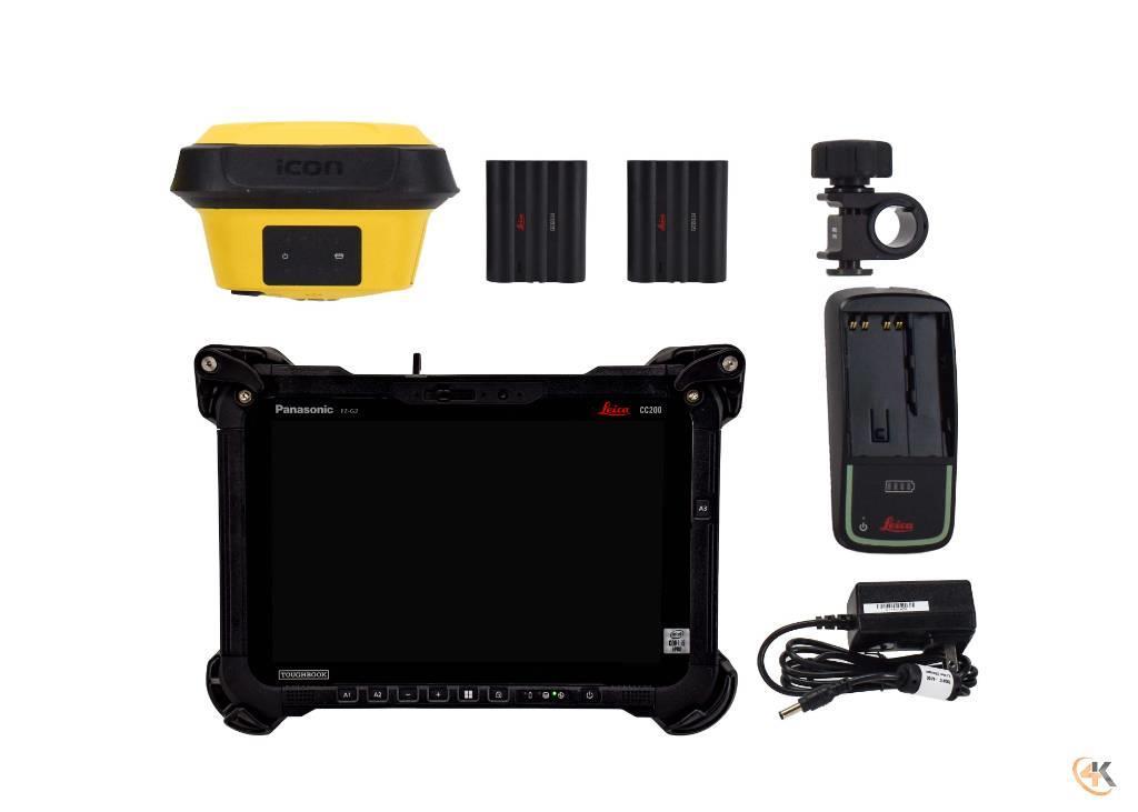 Leica iCON iCG70 Network Rover Receiver w/ CC200 & iCON Ďalšie komponenty