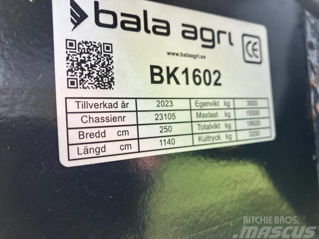 Bala Agri BK 1602 Prívesy na balíky