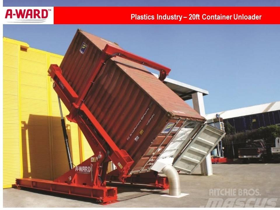 A-Ward Container UNLOADER - Unloading of bulk material Prístavné nakladače